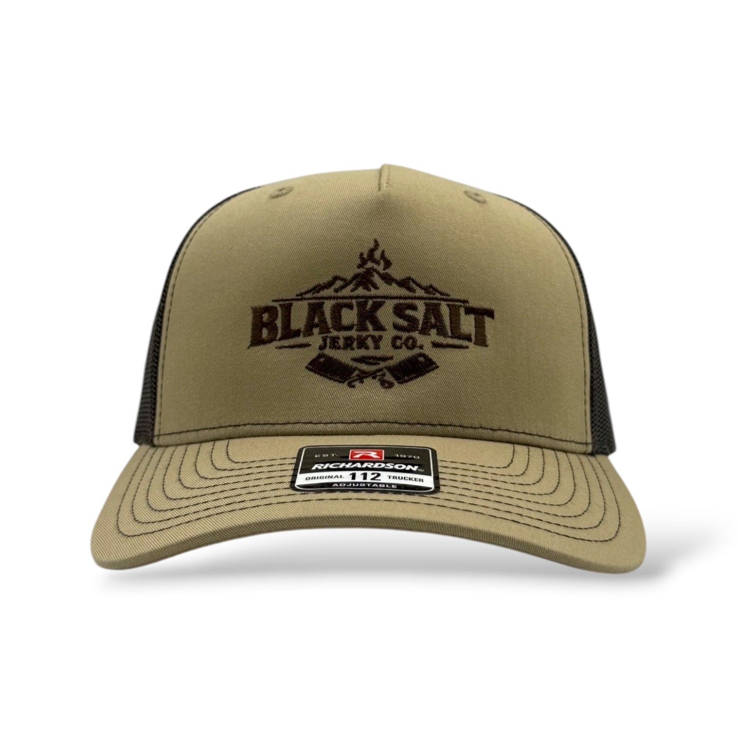 Black Salt Jerky Co. Richardson 112 Khaki Brown