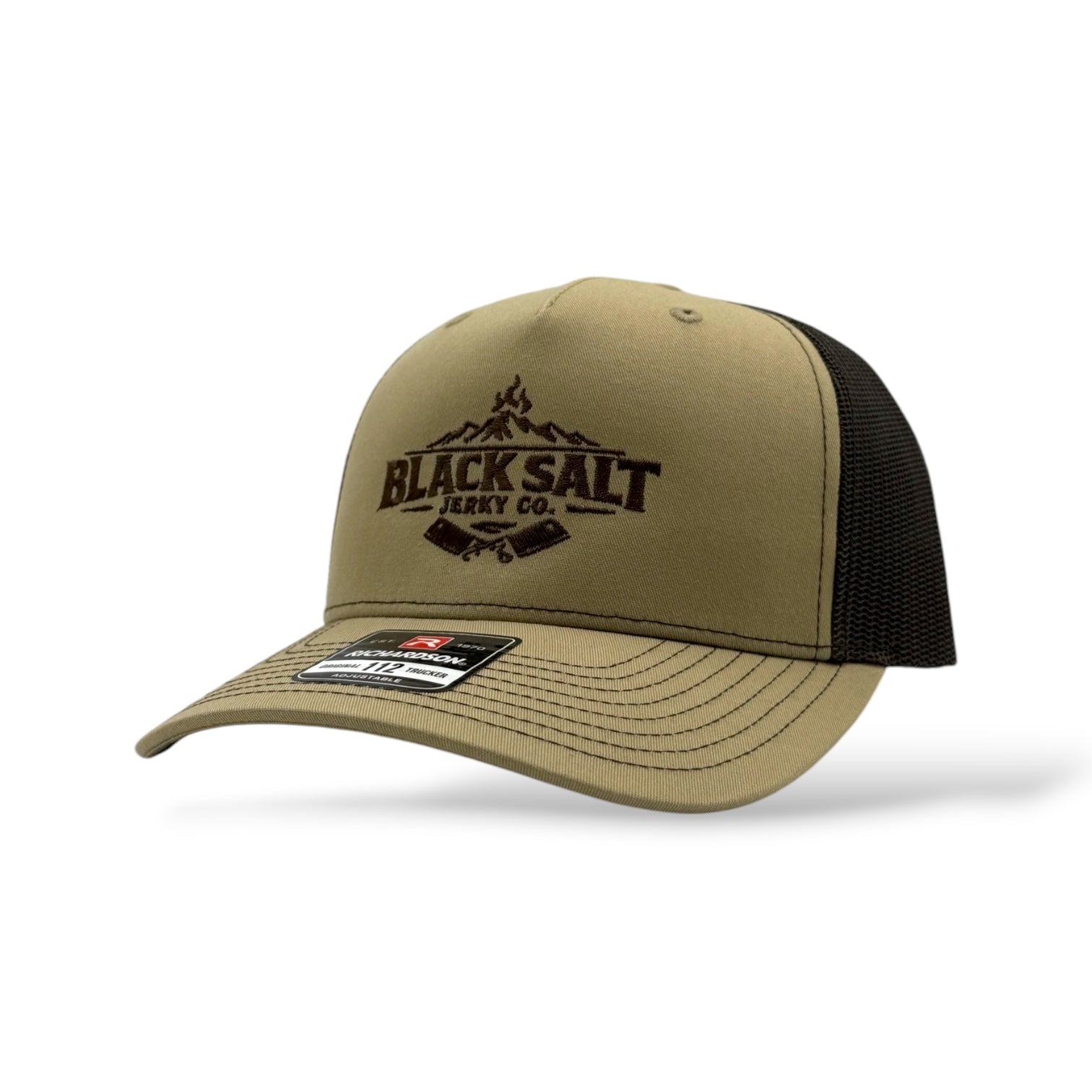 Black Salt Jerky Co. Richardson 112 Khaki Brown