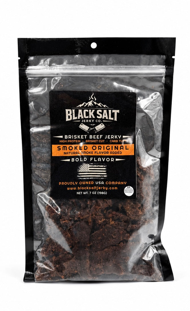 Black Salt Jerky Co. Smoked Original 7 oz.