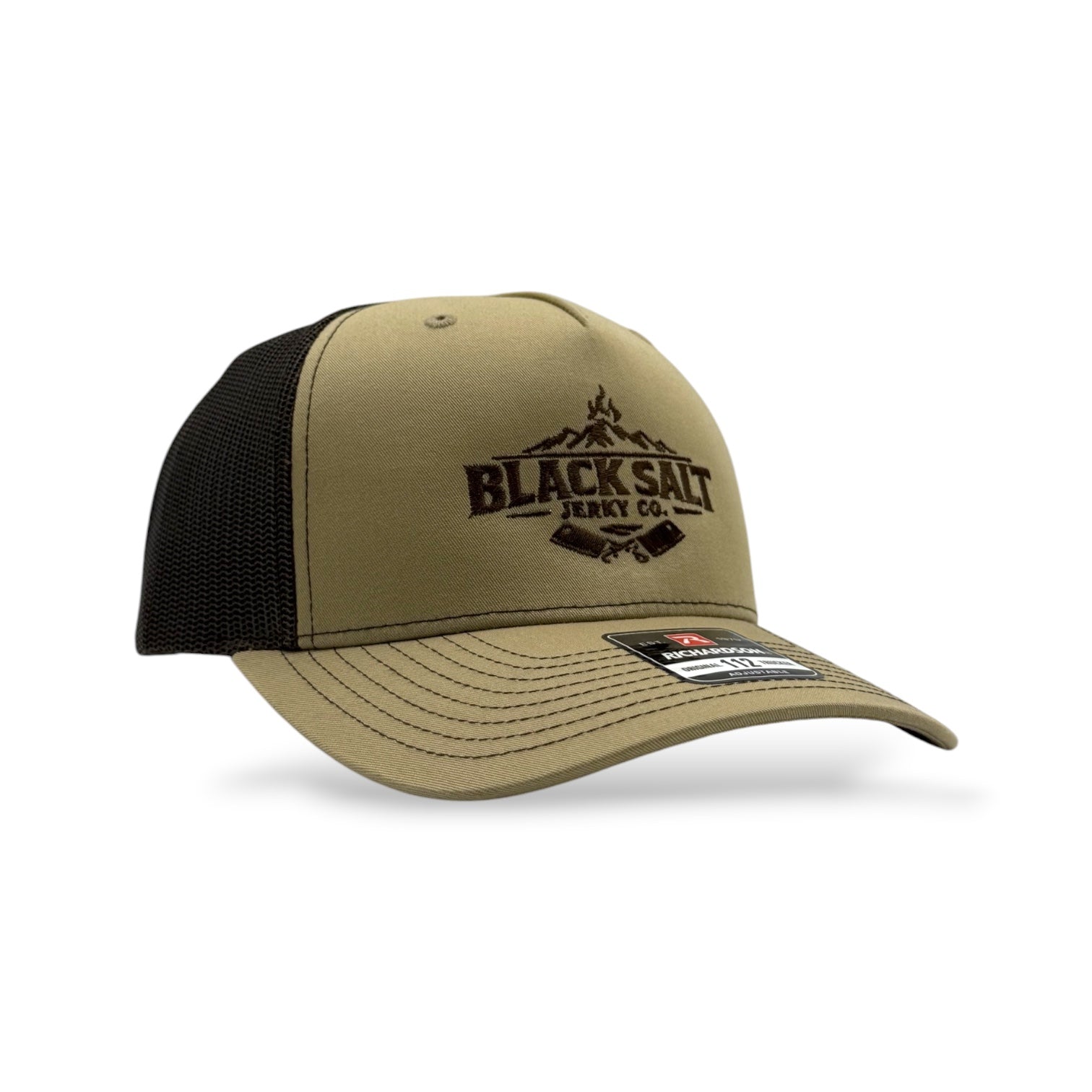 Black Salt Jerky Co. Richardson 112 Khaki Brown