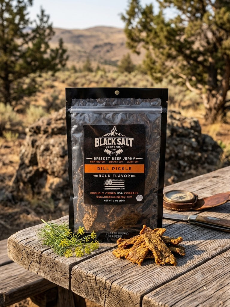Black Salt Jerky Co. Dill Pickle 3 oz.