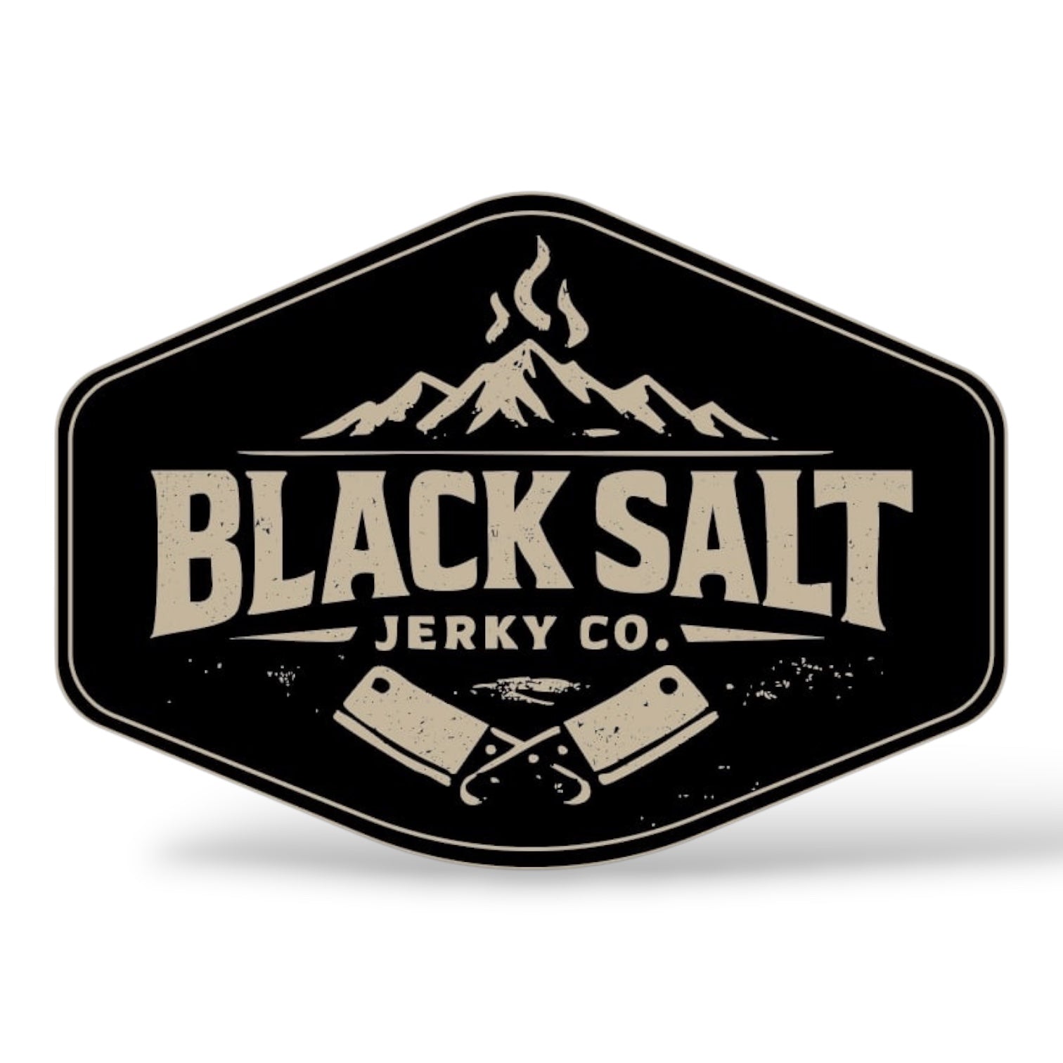 Black Salt Jerky Co. 5” Decal