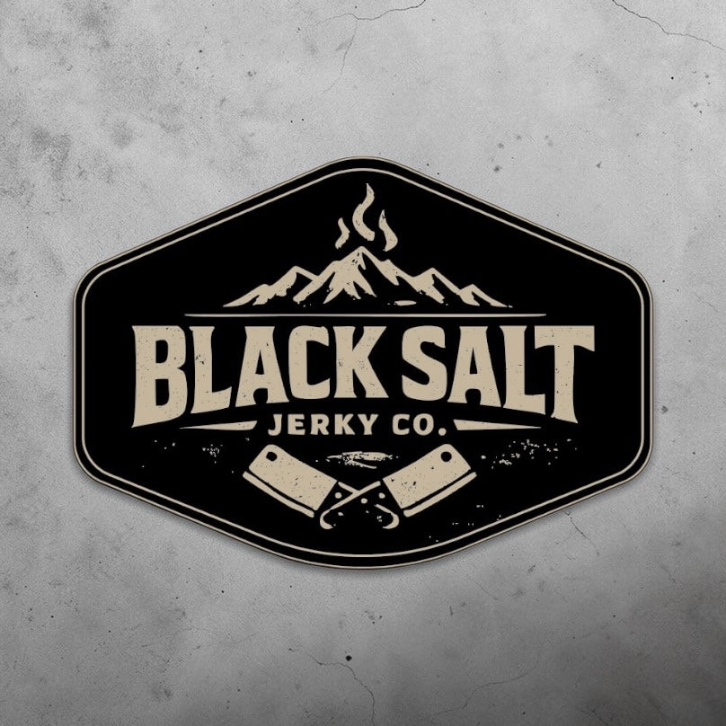 Black Salt Jerky Co. 5” Decal