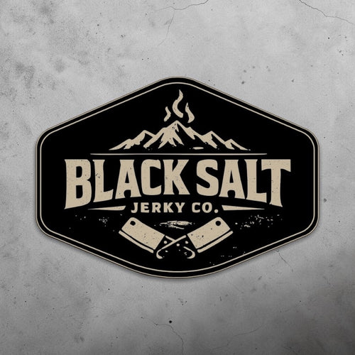 Black Salt Jerky Co. 5” Decal