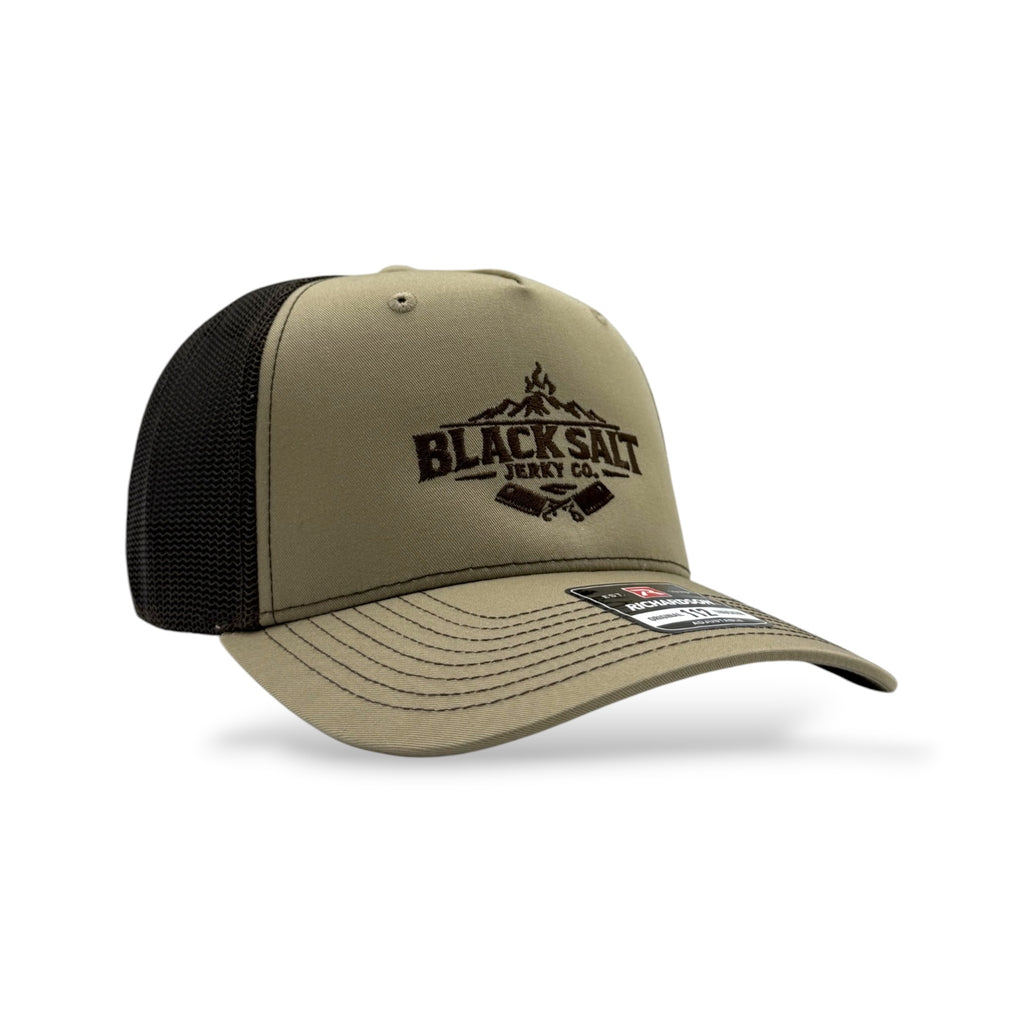 Black Salt Jerky Co. Richardson 112FPC Khaki Brown