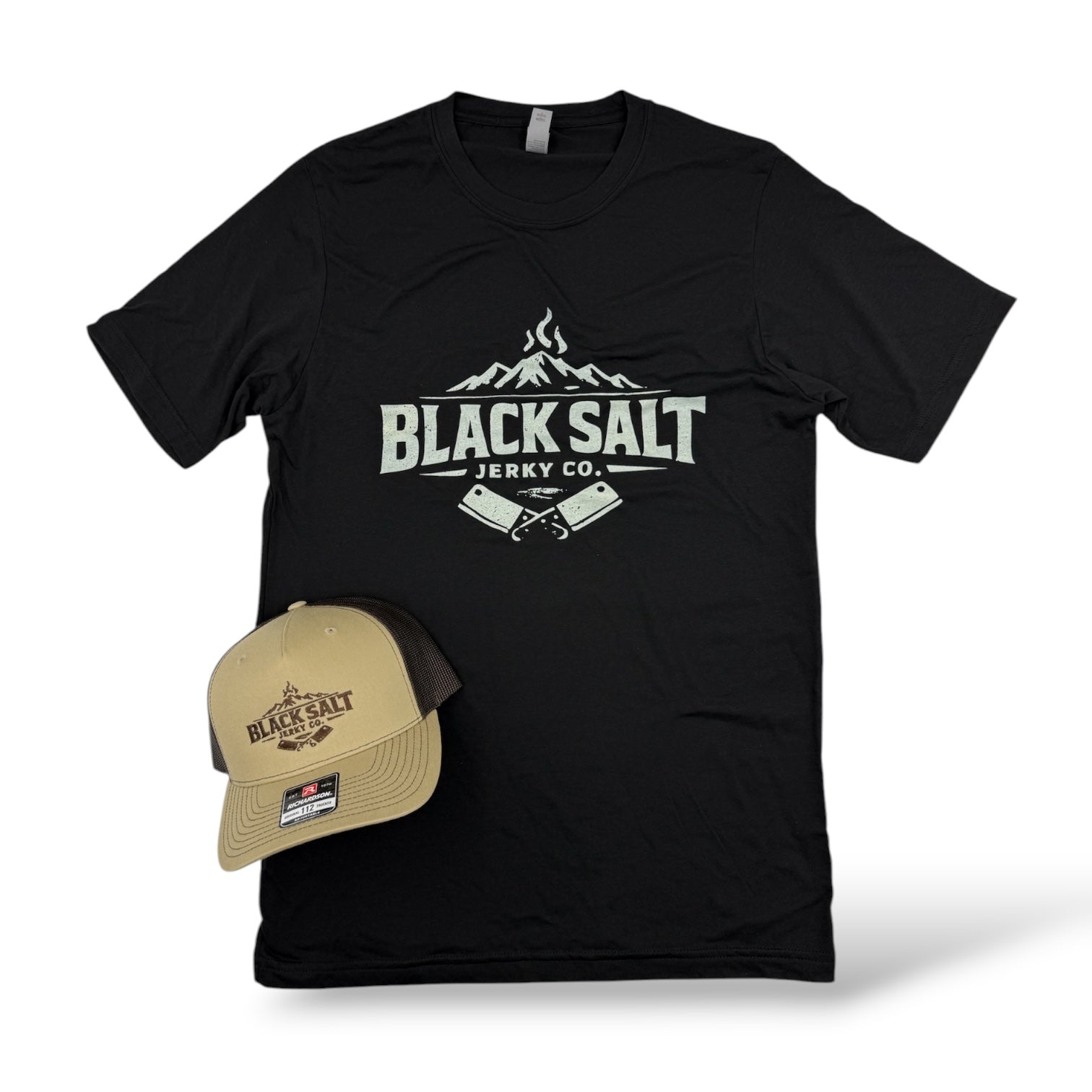 Black Salt Jerky Co. Hat Tee Combo