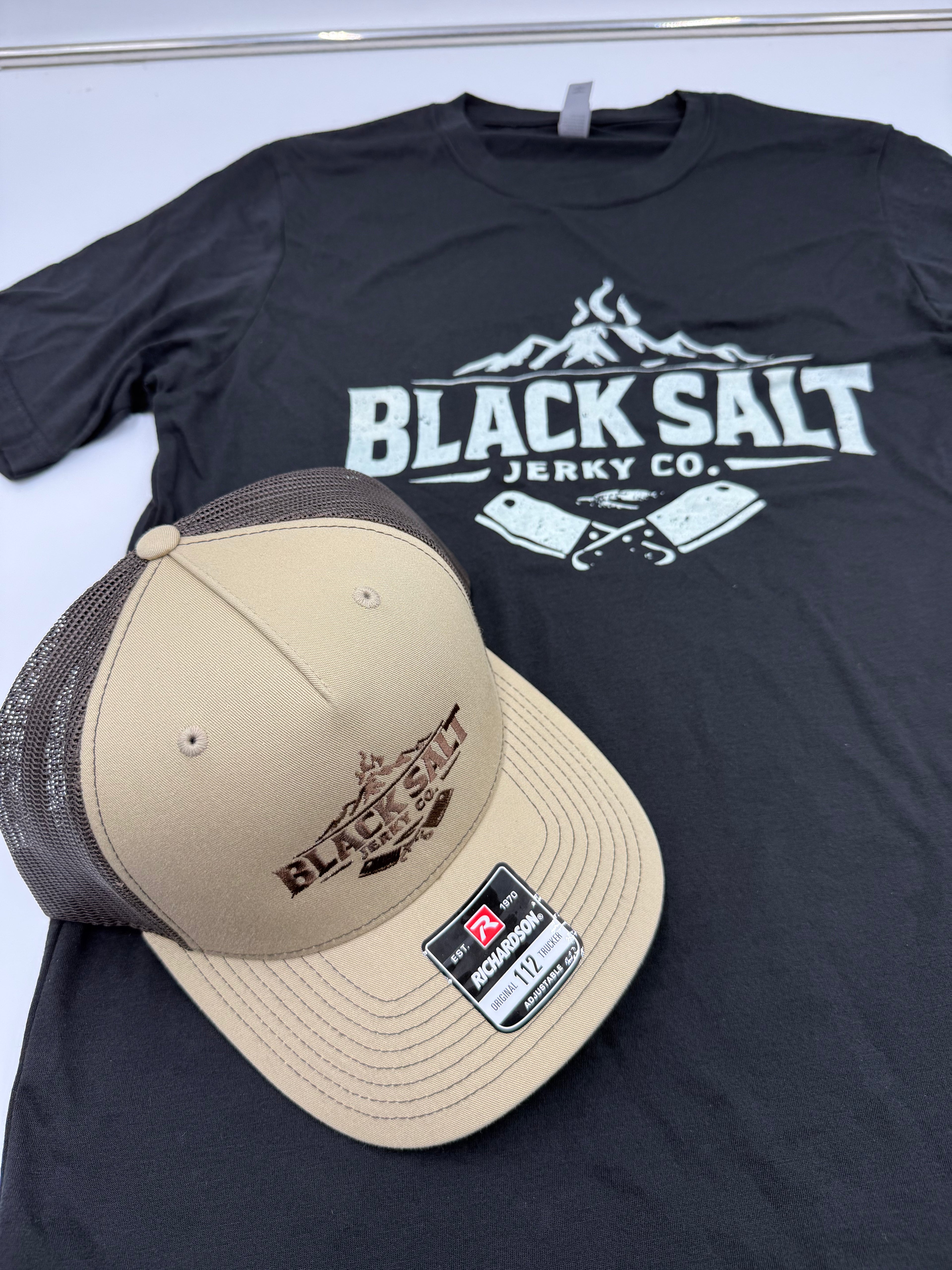 Black Salt Jerky Co. Hat Tee Combo