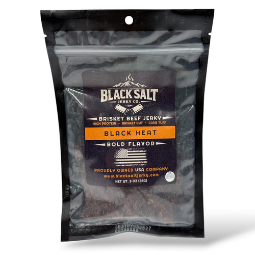 Black Salt Jerky Co. Black Heat 3oz.