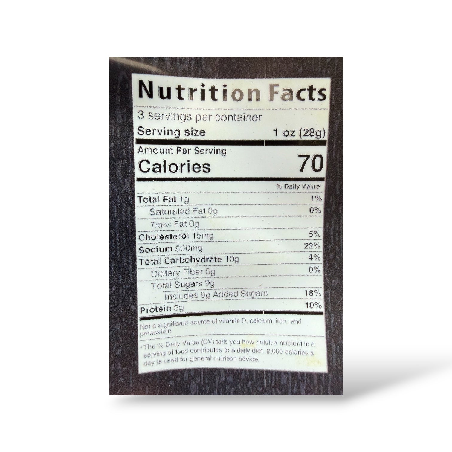 Black Salt Jerky Co. Black Heat 3oz.