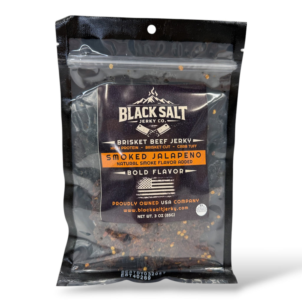 Black Salt Jerky Co. Jalapeño 3 oz.
