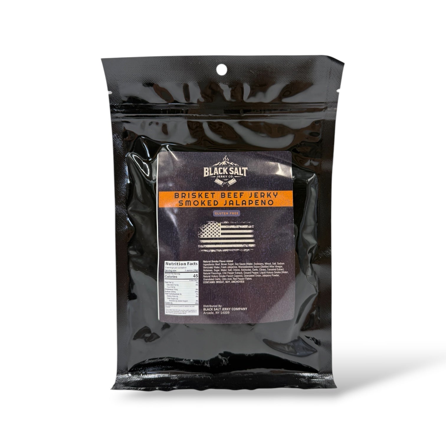 Black Salt Jerky Co. Jalapeño 3 oz.