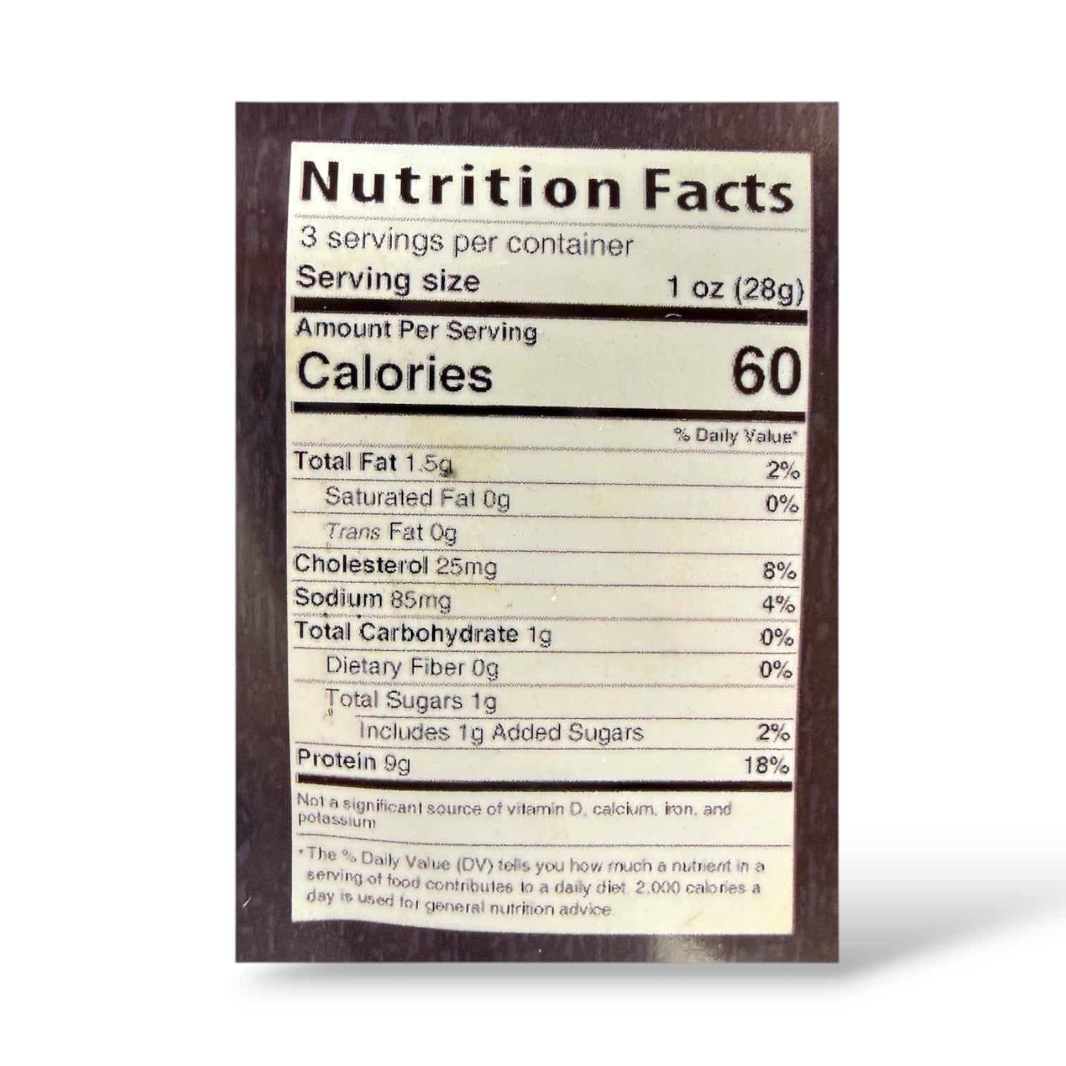 Black Salt Jerky Co. Smoked BBQ Original 3oz.