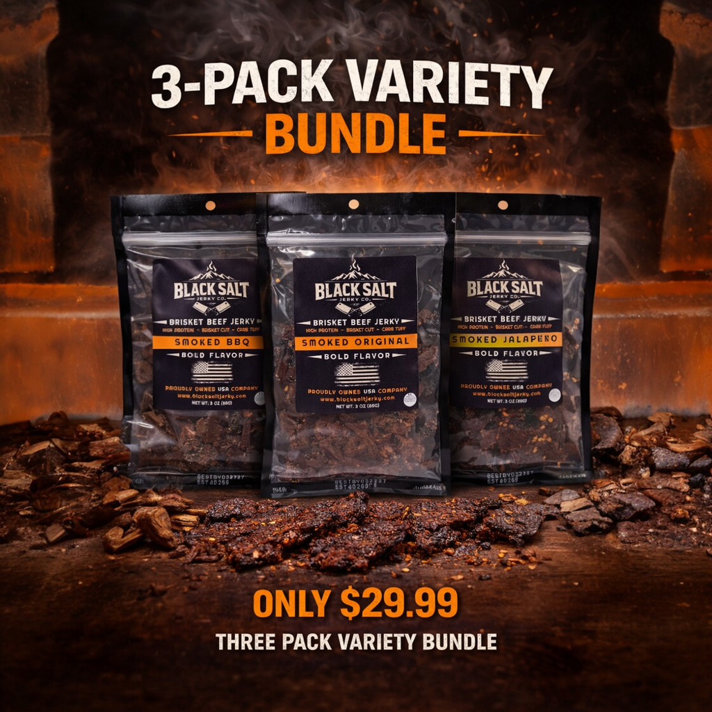 Black Salt Jerky Co. 3 Pack